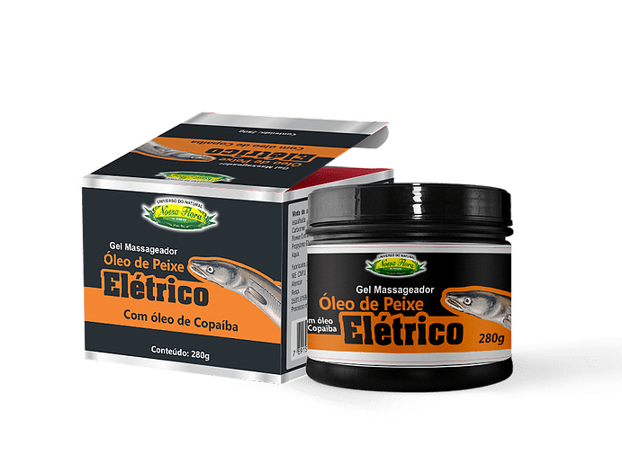 Gel Massageador Peixe El Trico G Nossa Flora Casa Das Ervas